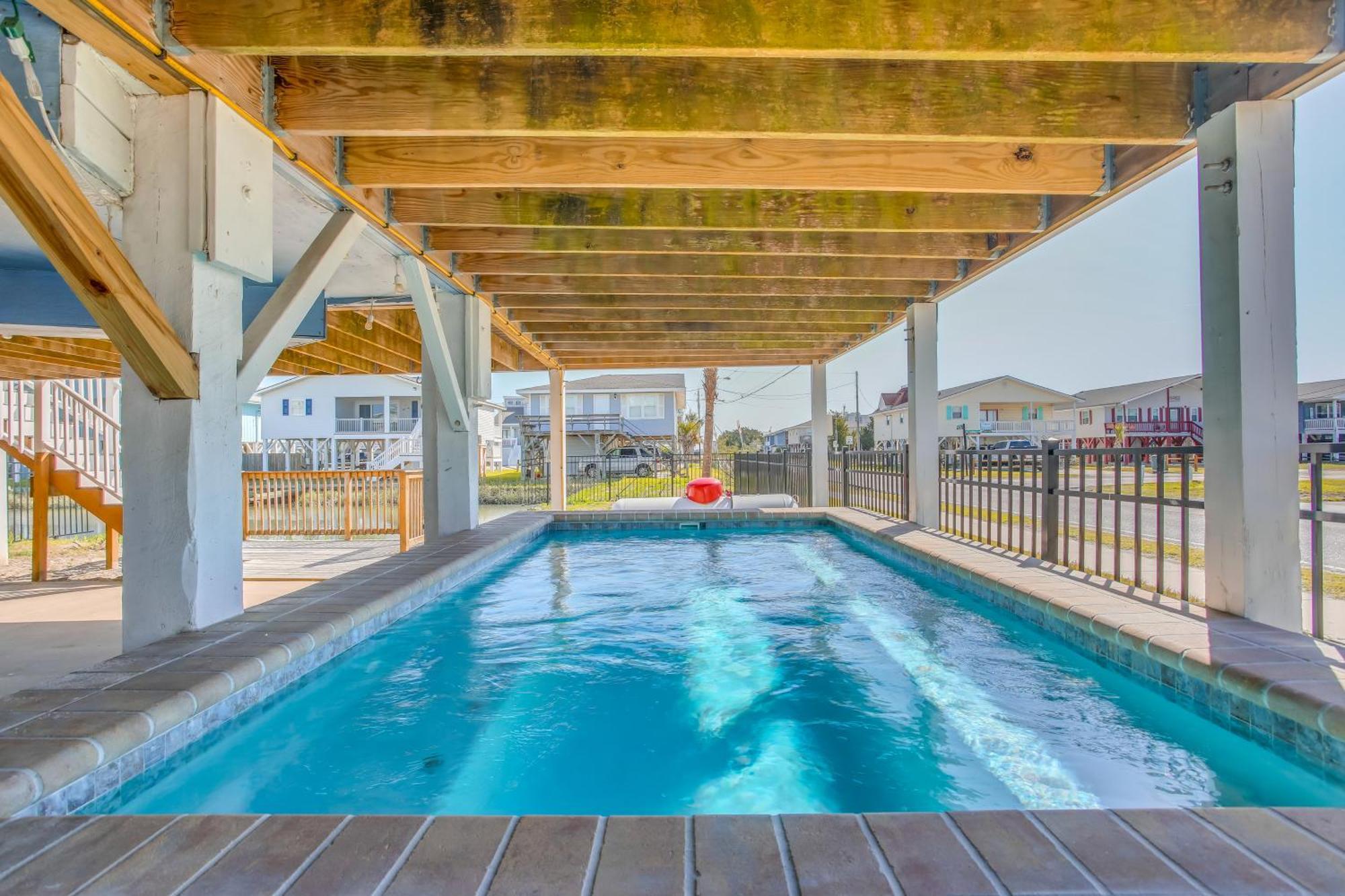 Waterfront North Myrtle Beach Home With Pool And Deck ภายนอก รูปภาพ