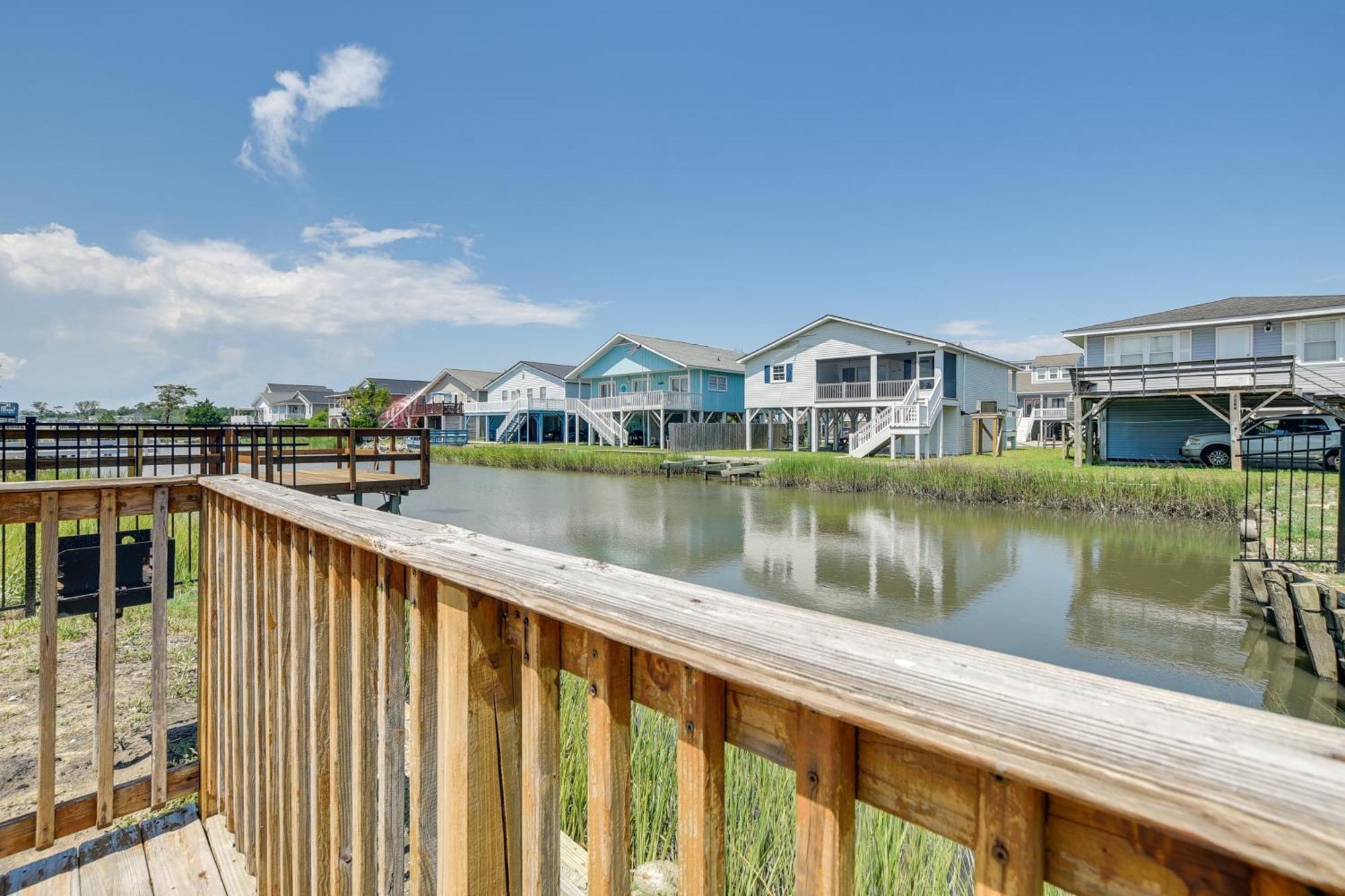 Waterfront North Myrtle Beach Home With Pool And Deck ภายนอก รูปภาพ