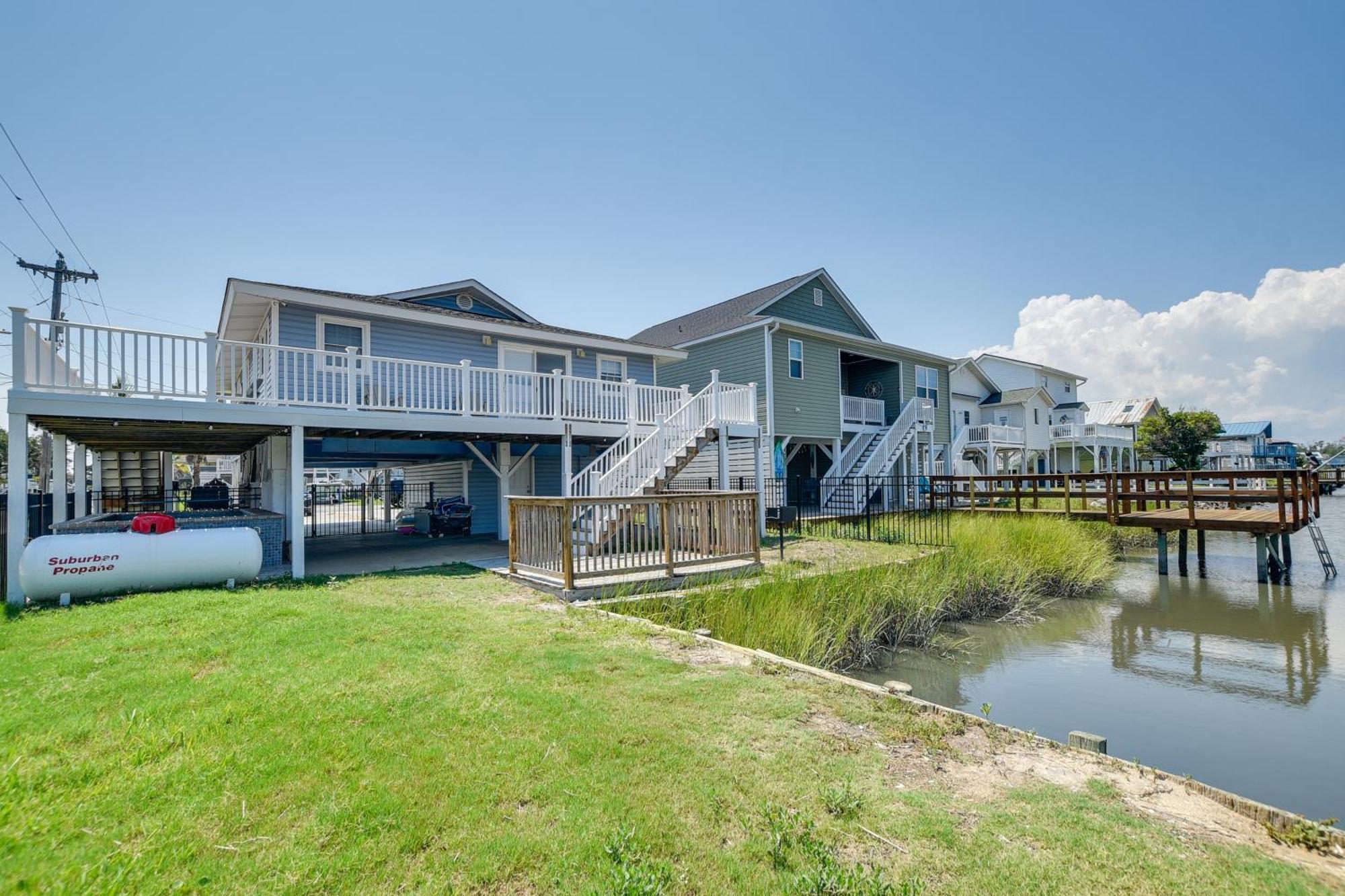 Waterfront North Myrtle Beach Home With Pool And Deck ภายนอก รูปภาพ