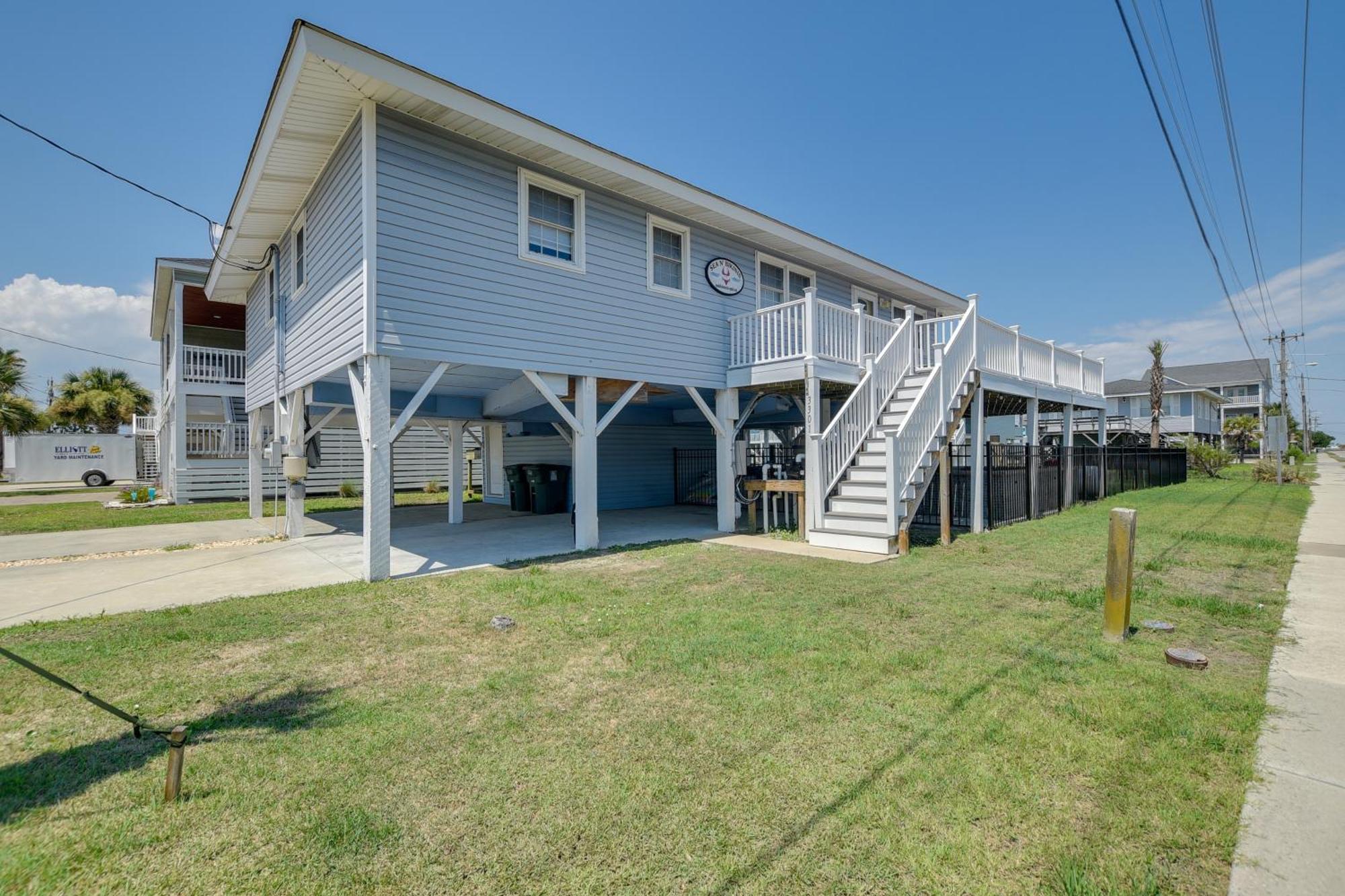Waterfront North Myrtle Beach Home With Pool And Deck ภายนอก รูปภาพ