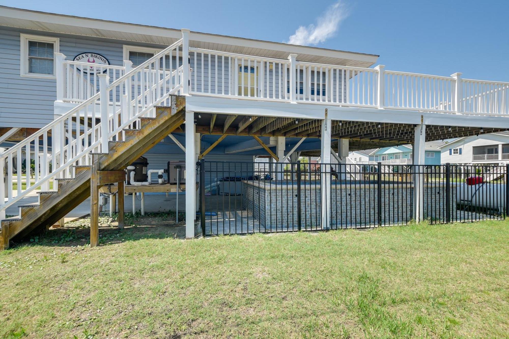 Waterfront North Myrtle Beach Home With Pool And Deck ภายนอก รูปภาพ